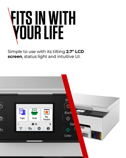 Canon MAXIFY GX1050 A4 Colour MFP Inkjet