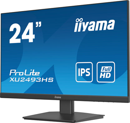 iiyama XU2493HS-B5 computer monitor 61 cm (24") 1920 x 1080 pixels Full HD LED Black