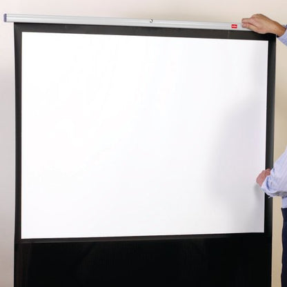 Nobo Floor Standing Portable Projector Screen 1590x1200mm