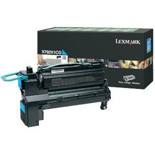 Lexmark X792X1CG toner cartridge 1 pc(s) Original Cyan