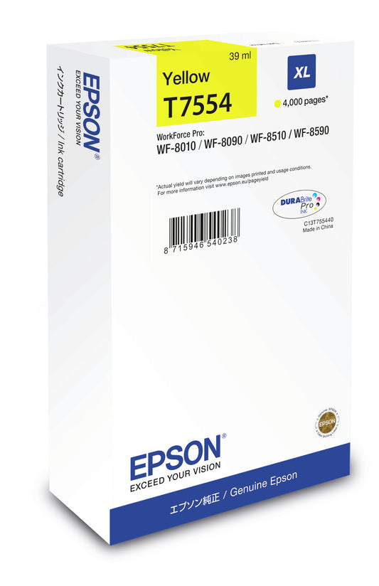 Epson Ink Cartridge XL Yellow