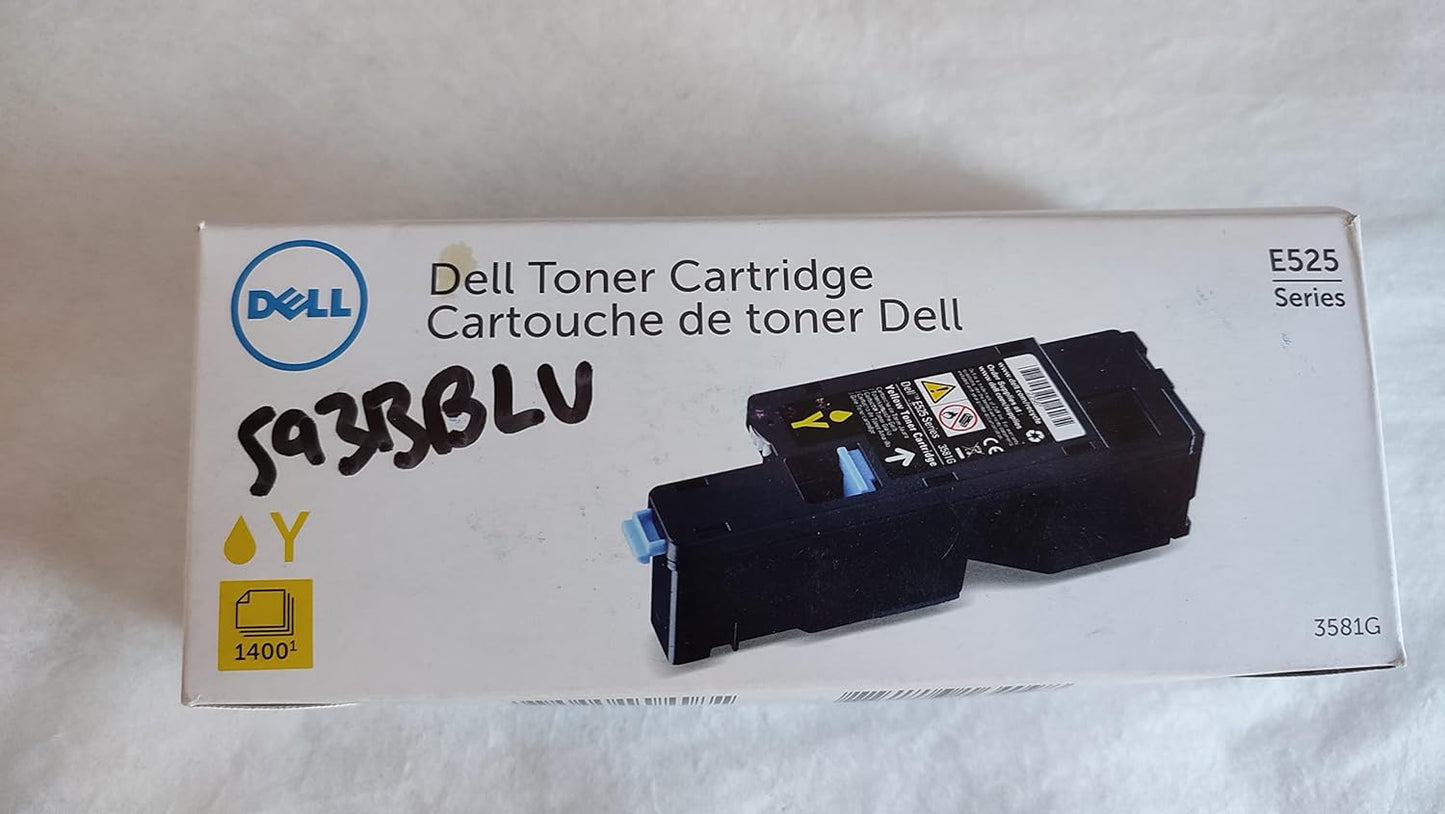 DELL 3581G toner cartridge 1 pc(s) Original Yellow