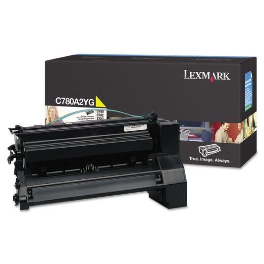 Lexmark C780A2YG toner cartridge 1 pc(s) Original Yellow