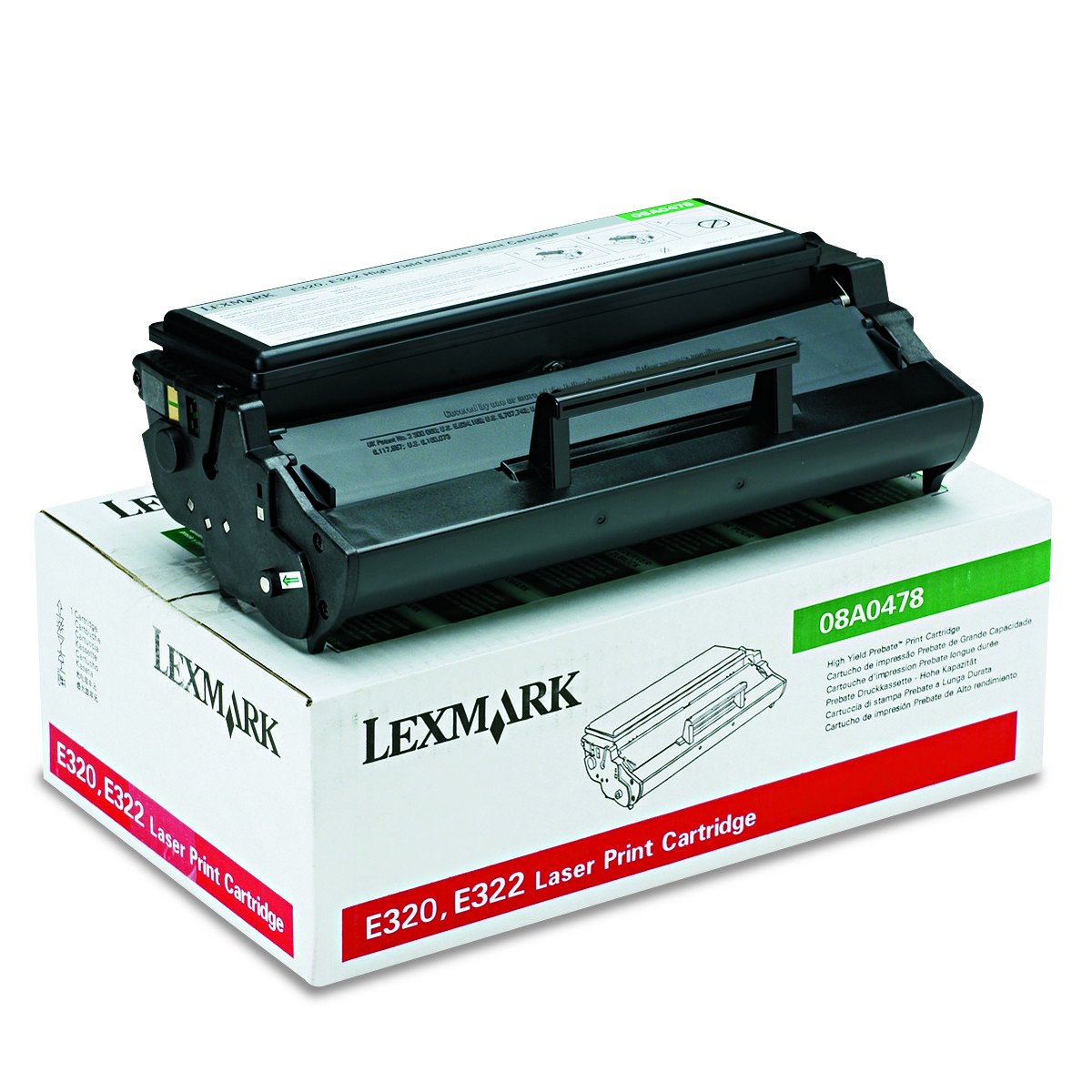 Lexmark 08A0478 toner cartridge Original Black