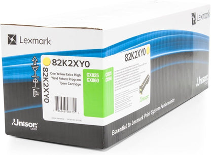 Lexmark 82K2XY0 toner cartridge 1 pc(s) Original Yellow