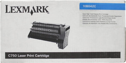 Lexmark 10B042C toner cartridge 1 pc(s) Original Cyan