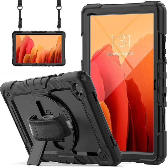 CASE FOR GALAXY TAB A7 10.4, HEAVY DUTY FULLBODY RUGGED, B08D8DLF2X