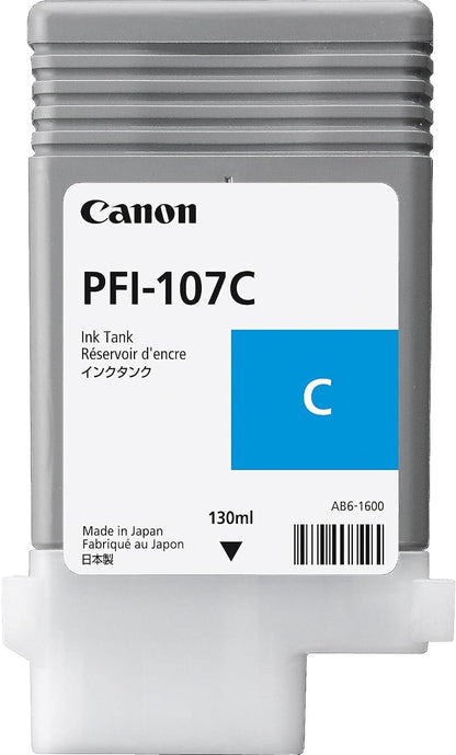 Canon PFI-107C ink cartridge 1 pc(s) Original Cyan