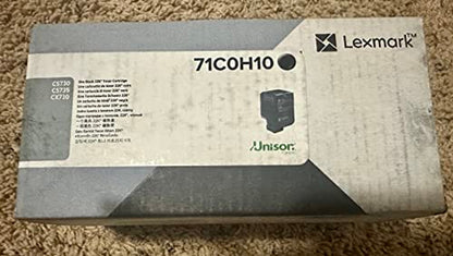 Lexmark 71C0H10 toner cartridge 1 pc(s) Original Black