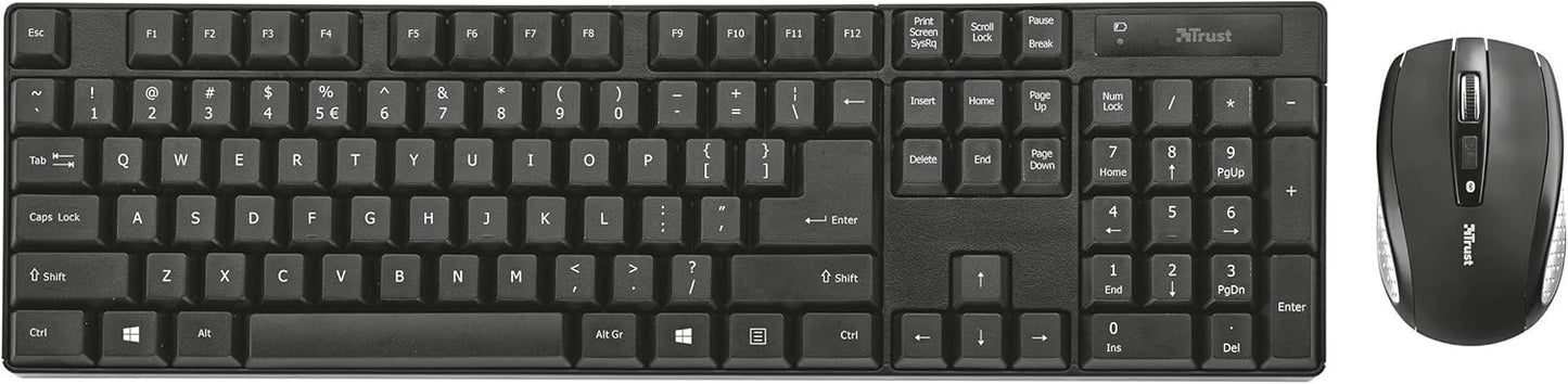 XIMO WIRELESS KEYBOARD & MOUSE BLACK