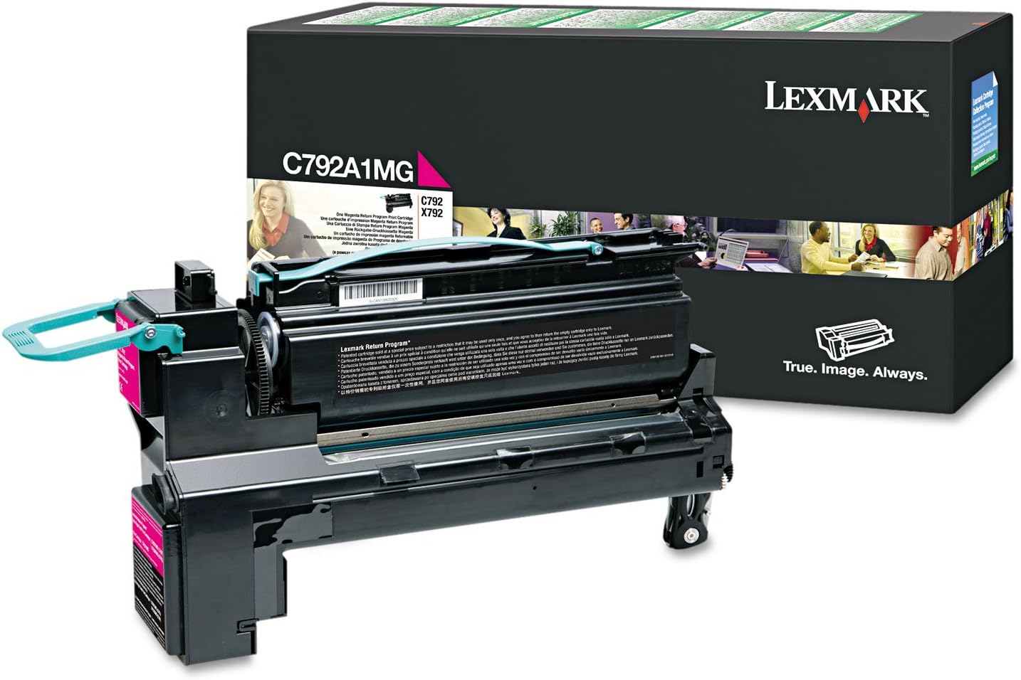 Lexmark C792A1MG toner cartridge 1 pc(s) Original Magenta