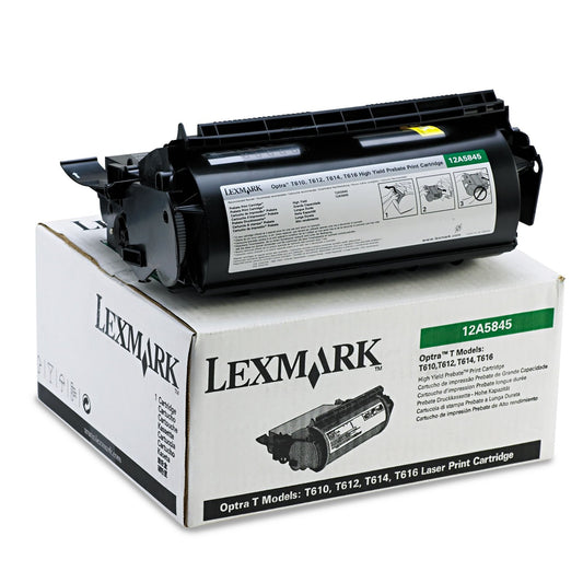 Lexmark 12A5845 toner cartridge 1 pc(s) Original Black