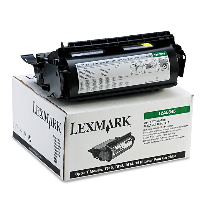 Lexmark Optra T High Yield Print Cartridge toner cartridge Original Black