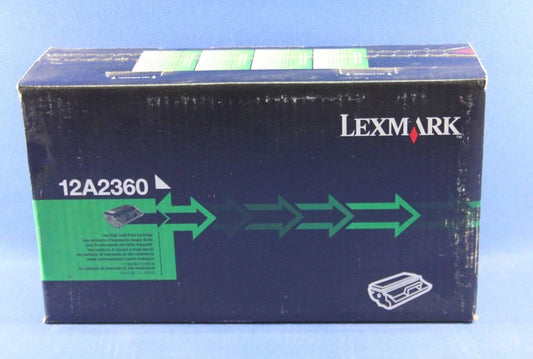 Lexmark 12A2360 toner cartridge 1 pc(s) Original Black