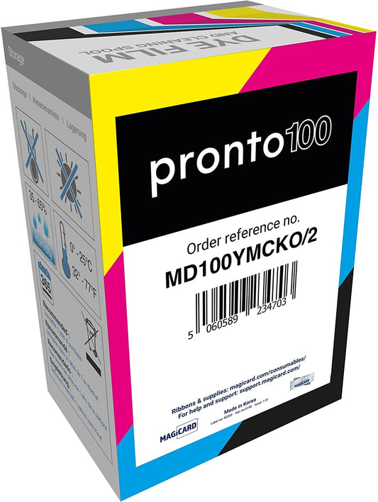 Magicard MD100YMCKO Colour Ribbon (100 Prints)
