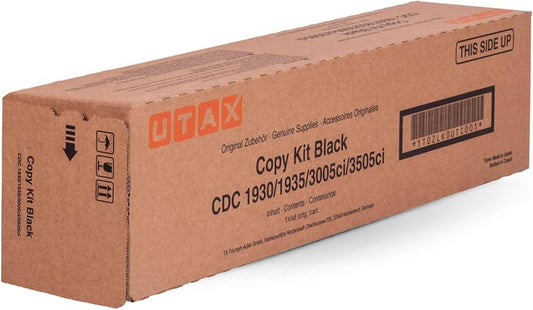 UTAX 1930/1935 TONER 620G CARTRIDGE BLACK, 653011010