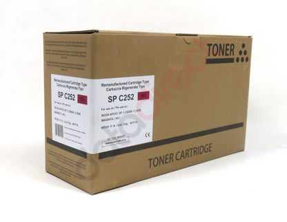Data Direct Ricoh SPC 252DN SF Toner Magenta Remanufactured 6K 407718