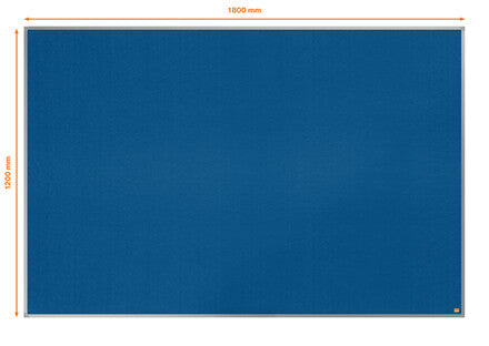 Nobo 1915438 insert notice board Blue Aluminium