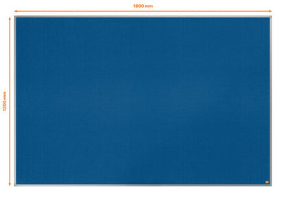 Nobo 1915438 insert notice board Blue Aluminium