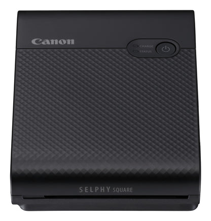 Canon SELPHY SQUARE QX10 Portable Colour Photo Wireless Printer, Black