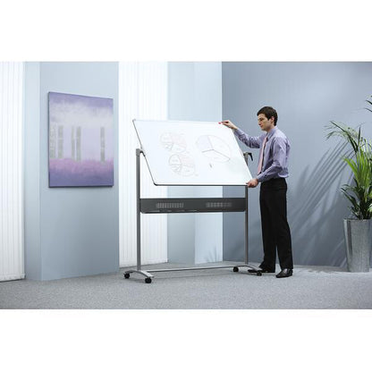 Nobo Impression Pro Enamel Magnetic Mobile Whiteboard 1200x900mm