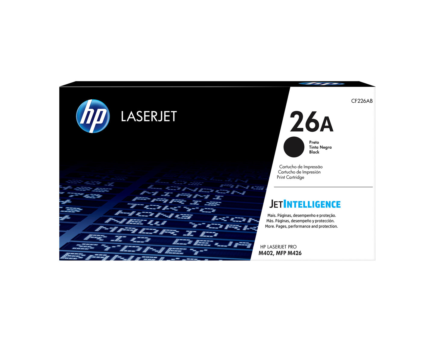 HP 26A Black Original LaserJet Toner Cartridge