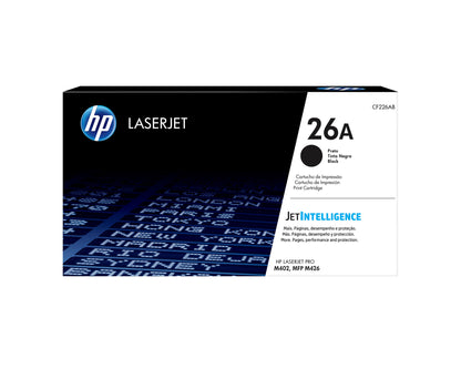 HP 26A Black Original LaserJet Toner Cartridge
