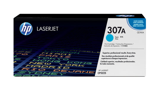 HP 307A Cyan Original LaserJet Toner Cartridge