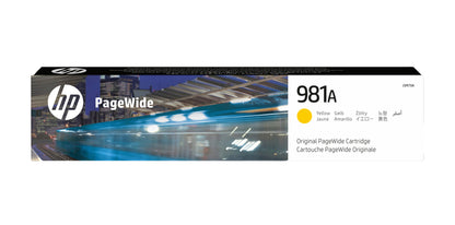 HP 981A Yellow Original PageWide Cartridge