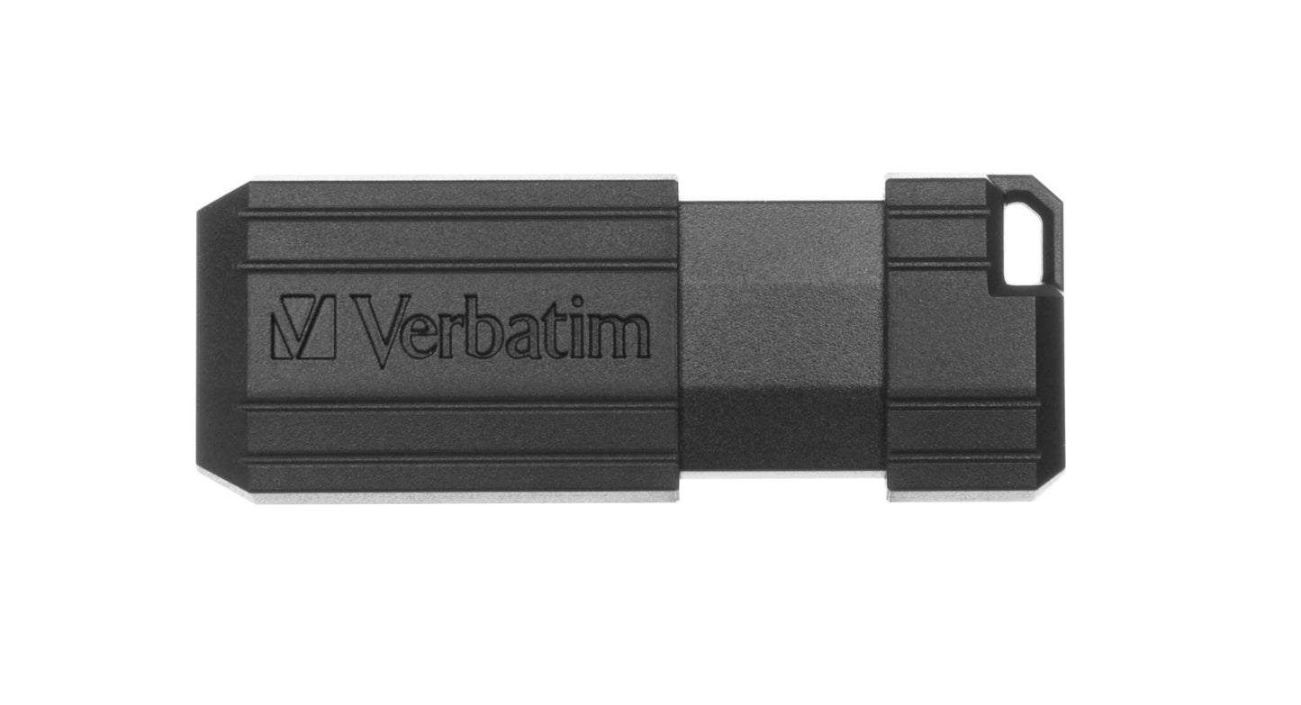 Verbatim PinStripe - USB Drive 128 GB - Black