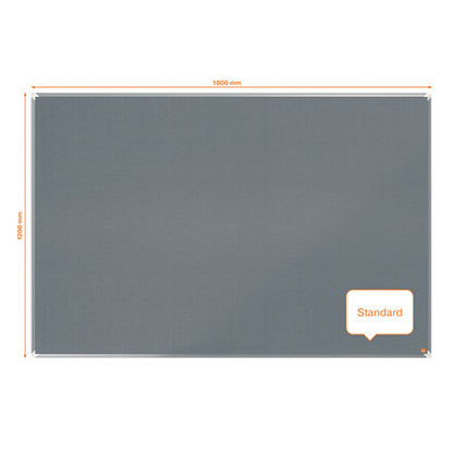 Nobo 1915199 insert notice board Grey Aluminium