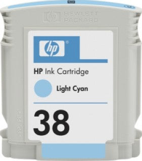 HP 38 ink cartridge 1 pc(s) Original Standard Yield Light Cyan