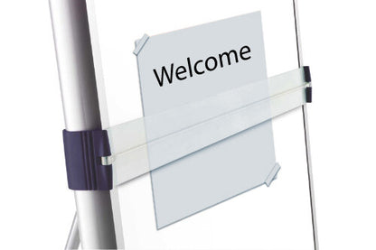 Nobo Impression Pro Mobile Steel Magnetic Whiteboard Easel with Extended Display Arms