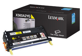 Lexmark X560A2YG toner cartridge 1 pc(s) Original Yellow