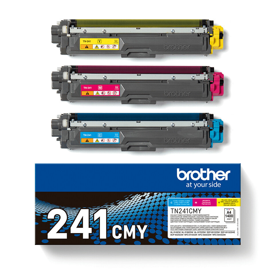 Brother TN-241CMY toner cartridge 3 pc(s) Original Cyan, Magenta, Yellow