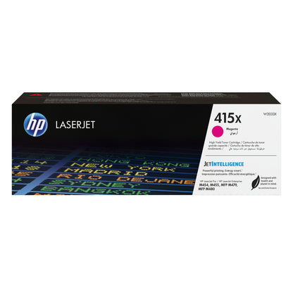 HP 415X High Yield Magenta Original LaserJet Toner Cartridge
