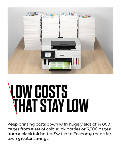 Canon MAXIFY GX6550 Inkjet A4 600 x 1200 DPI Wi-Fi