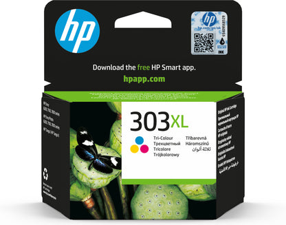 HP 303XL High Yield Tri-color Original Ink Cartridge