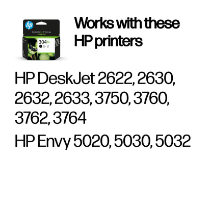HP 304XL Black Original Ink Cartridge