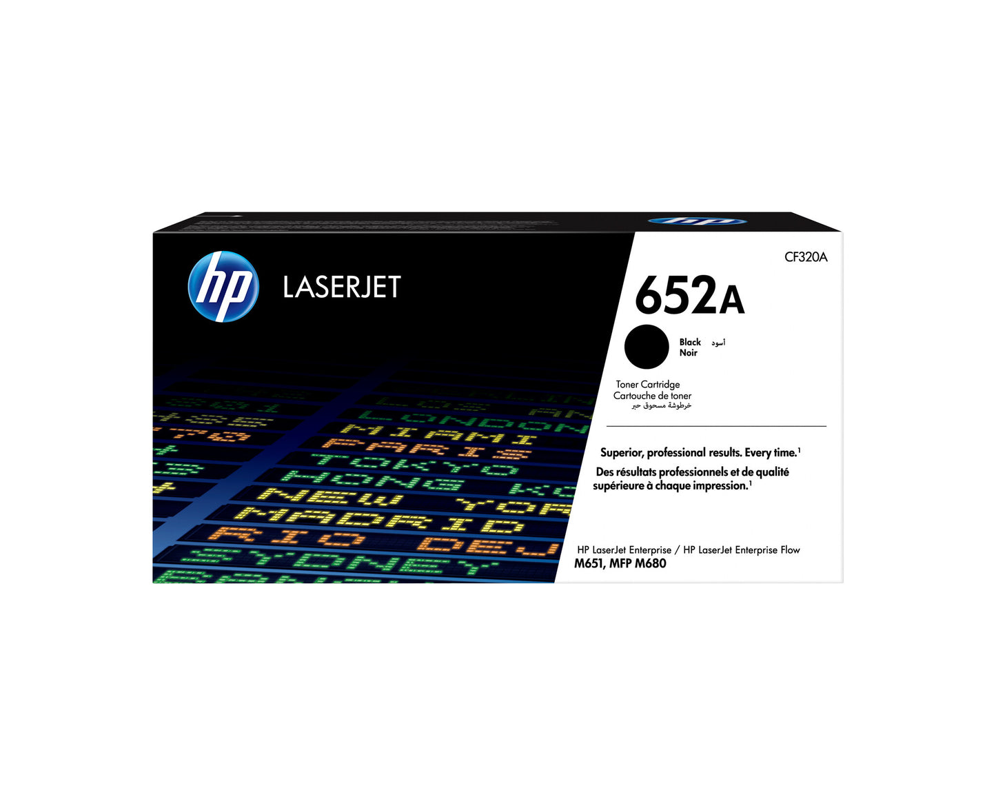 HP 652A Black Original LaserJet Toner Cartridge