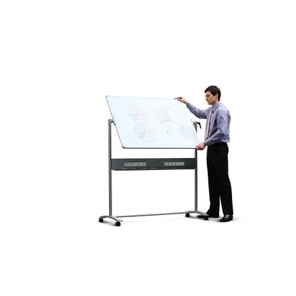 Nobo Impression Pro Enamel Magnetic Mobile Whiteboard 1500x1200mm