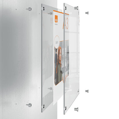 Nobo Premium Plus A5 Clear Acrylic Wall Mounted Poster Frame