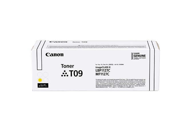 Canon TONER T09 Y toner cartridge 1 pc(s) Original Yellow