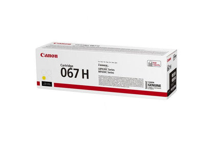 Canon 067H toner cartridge 1 pc(s) Original Yellow