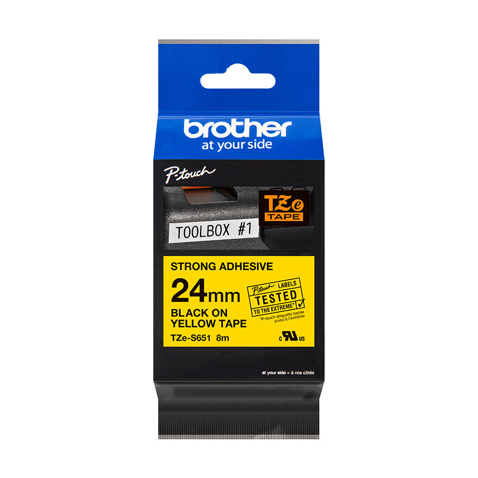 Brother TZE-S651 label-making tape TZ