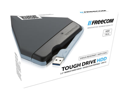 Freecom Tough Drive external hard drive 1 TB 5400 RPM 2.5" USB 3.2 Gen 1 (3.1 Gen 1) Grey