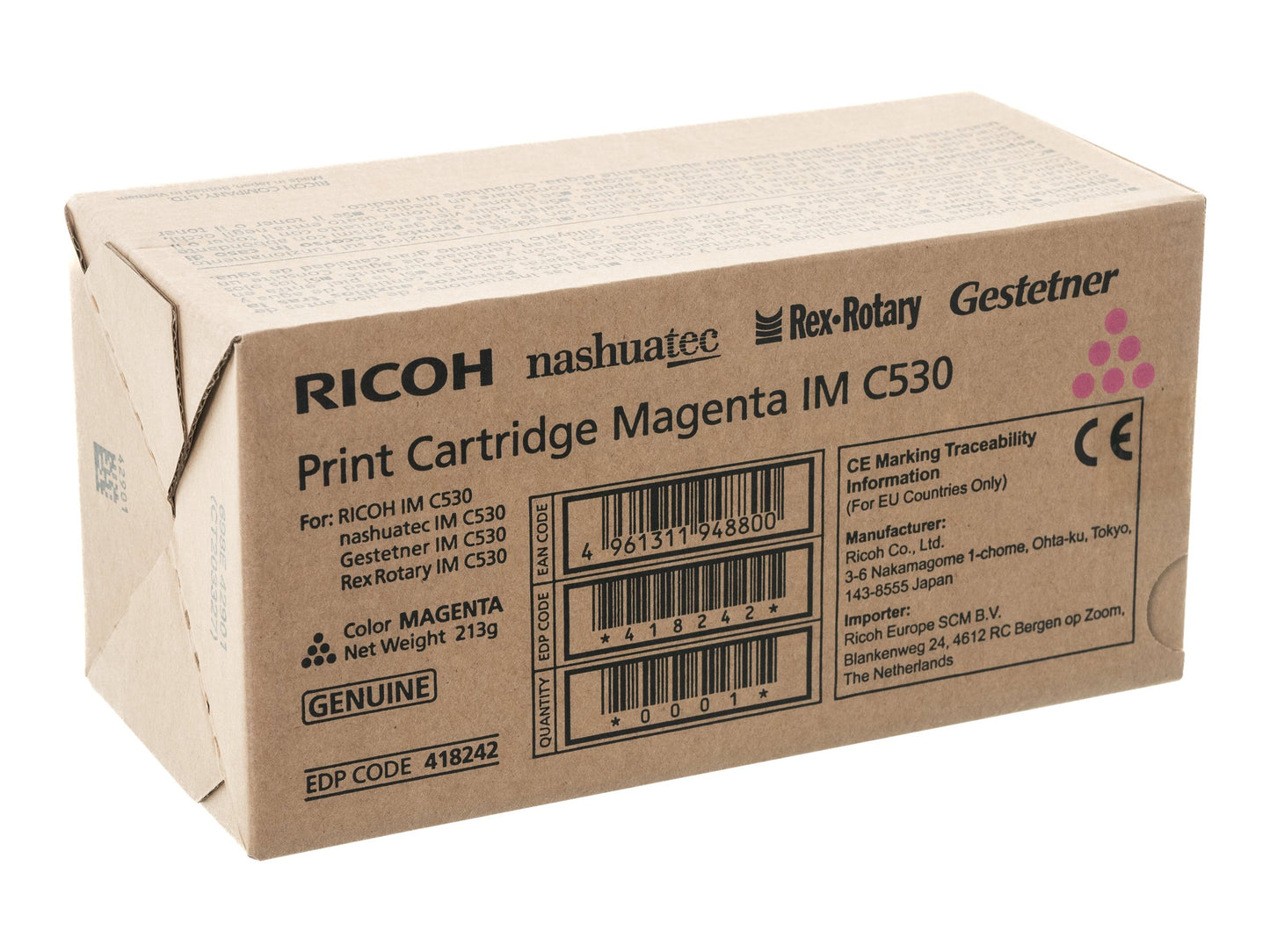 Ricoh 418242 toner cartridge 1 pc(s) Original Magenta