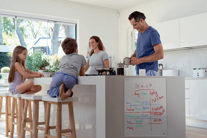 Nobo Transparent Acrylic Mini Whiteboard Desktop or Wall Mounted 600x450mm
