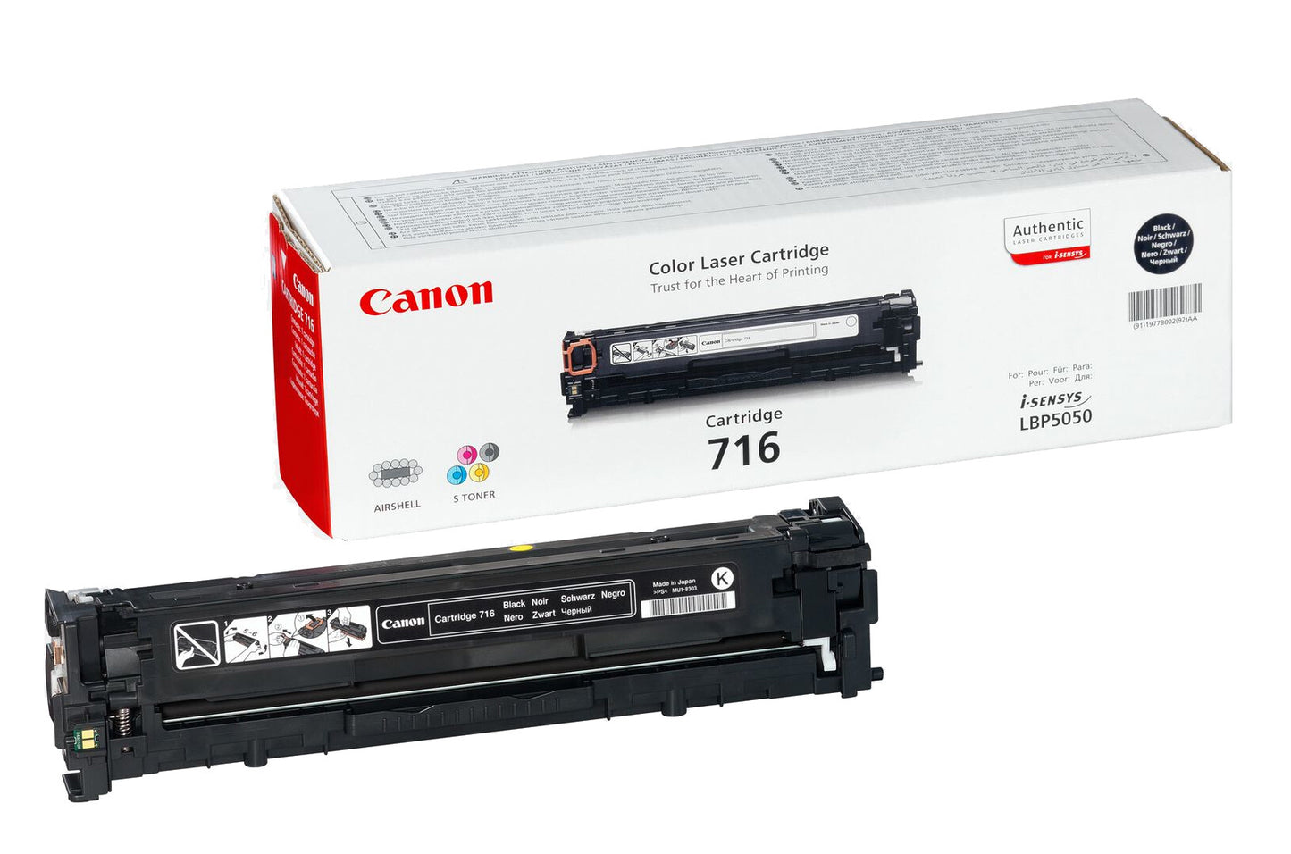 Canon Cartridge 716 Black toner cartridge 1 pc(s) Original