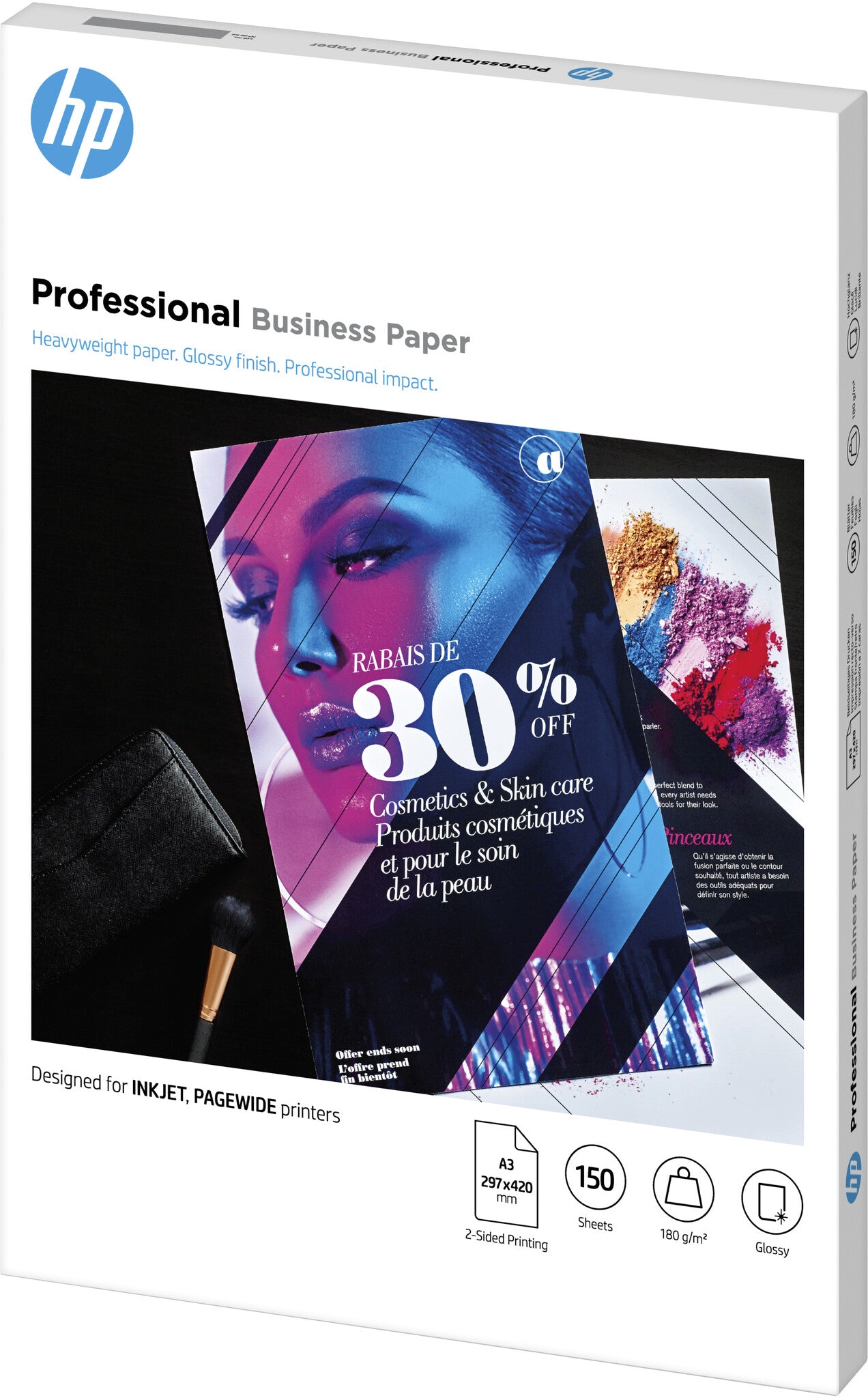 HP Multipurpose Recycled Paper-500 sht/Letter/8.5 x 11 in